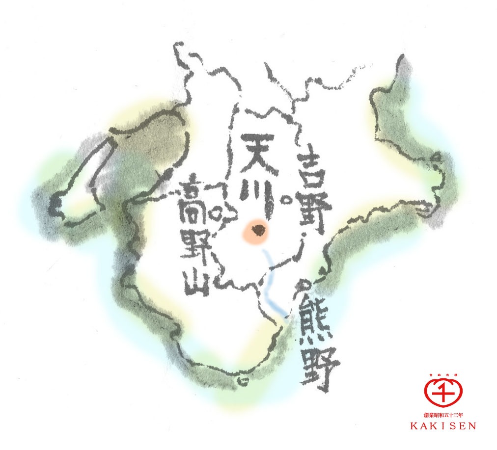 紀伊半島の地図